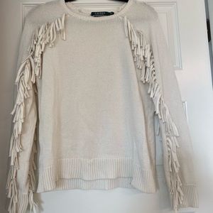 fringe sweater